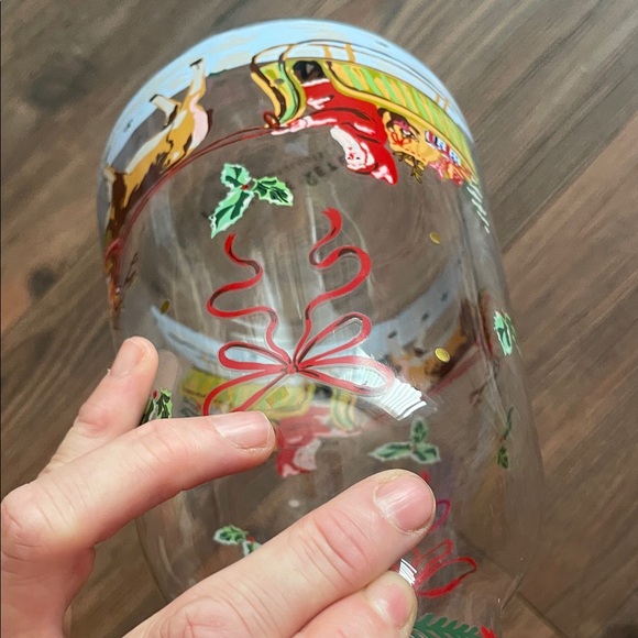 ANTHROPOLOGIE Nathalie Lete Santa's Sleigh Carafe!RARE - Picture 8 of 9